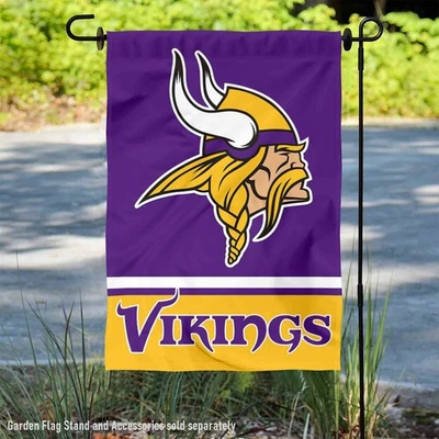 Minnesota Vikings Garden Flag and Yard Banner - Image 1 of 4