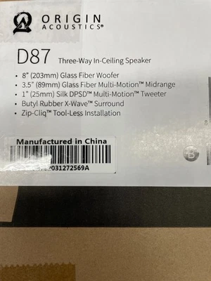Origin Acoustics D87
