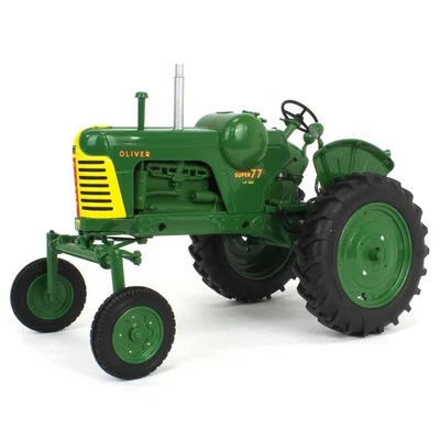 Spec Cast 1/16 Oliver Super 77 High Crop LP-Gas Tractor with Green Wheels SCT447 - Image 1 of 4