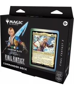 Magic The Gathering Final Fantasy X Commander Deck Counter Blitz Magic The Gathering PREVENTA  - Imagen 1 de 1