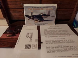 Danbury Mint WWII The Vought F4U Corsair Fighter Col. "Pappy" Boyington Mailer - Picture 1 of 6
