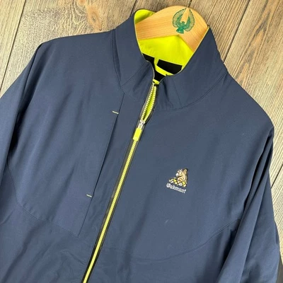 FootJoy DryJoys Tour LTS Golf Jacket Oakmont Country Club Squirrel Navy Blue - Image 1 of 4