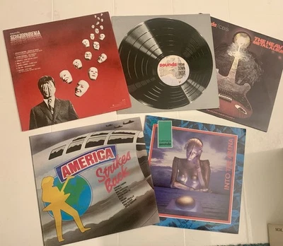 The Sounds Album 5 LP Vinyl Rory Gallagher Judas Priest Aerosmith VARIOUS ARTIST - Image 1 of 4