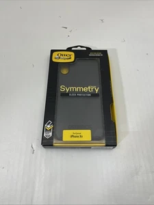 OtterBox Case For iPhone Xr Black Symmetry Series - New Thin Design 77-59846 - Picture 1 of 4