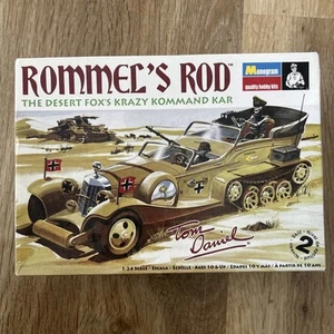Monogram Maßstab 1:24 Rommel's Rod The Dessert Fox's Krazy Kommand Kar - Bild 1 von 6