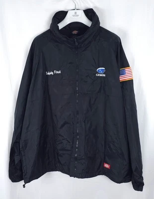 NASA Gemini Program Dickies Windbreaker Mens Embroidered Logo Size 3XL XXXL - image 1 of 4