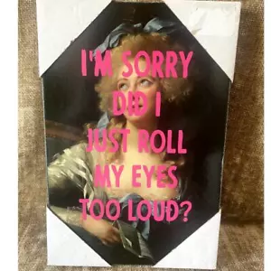 New in Package - Victorian Sass Wall Art with Modern Neon Twist - FREE SHIPPING! - Picture 1 of 8