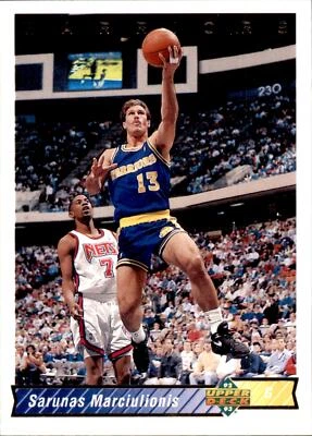 Sarunas Marciulionis #249 1992-93 Upper Deck - Image 1 of 2