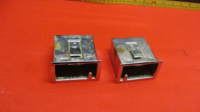 1963 1964 OLDSMOBILE 88 98 STARFIRE DYNAMIC DASH ASHTRAY LINER PAIR - Image 1 of 4