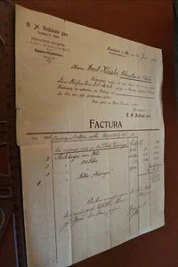 gran factura antigua S.H. Castillo - Frankfurt a.M. 1902 - Imagen 1 de 3