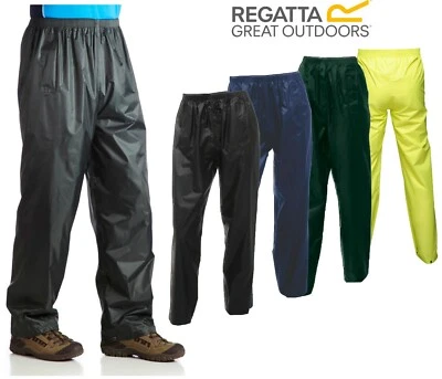 Regatta Stormbreak Impermeabili Pioggia Sopra Pantaloni Lavoro Escursionismo Camminata S-3XL
