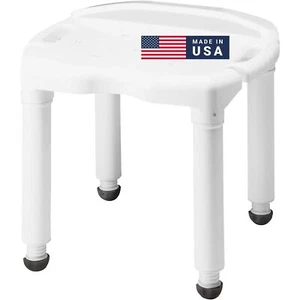 Carex Universal Bath Seat and Shower Chair - With Support Up To 400 Pounds - Picture 1 of 12