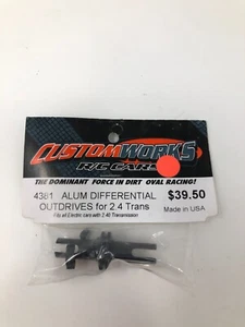 Custom Works 4381 Aluminum Differential Outdrives For 2.4 Transmission - Picture 1 of 2