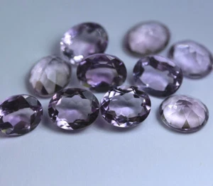 1 AMETHYST 11x9  OVAL Hell Violett - Bild 1 von 1