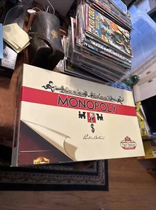 Rare Monopoly 1935 Deluxe First Edition Classic Reproduction w/ Wood Case - Picture 1 of 13