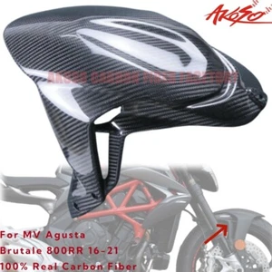 Guardabarros delantero de fibra de carbono para MV Agusta Brutale 800/RR 2016-2021 - Imagen 1 de 8