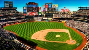 New York Mets Citifield 24x36 inch rolled wall poster - Picture 1 of 1