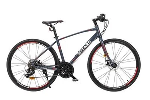 28 Zoll Alu Wizard Crosser Speed Bike Fahrrad Shimano 21 Gang Disc Rh 48cm - Bild 1 von 8