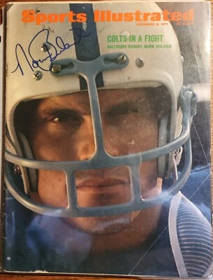 Norm Bulaich, Autographed Sports Illustrated Magazine, November 8, 1971 - Image 1 of 4