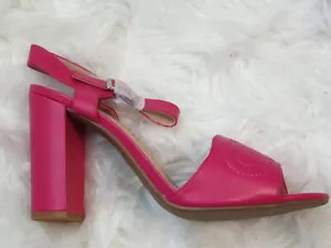 Sandalette Gr 39 pink NEU High Heels Sandale Sommerschuhe Riemchen Schuhe - Bild 1 von 6