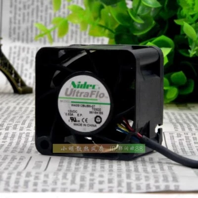 NIDEC W40S12BUB5-07 4028 12V 0.53A 4cm 4PIN Cooling Fan - Image 1 of 4