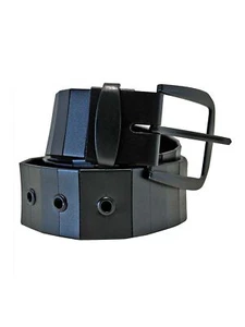 METAL SHINING PLATED GROMMET BELT - Picture 1 of 14
