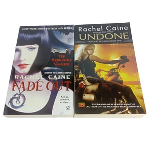 2 x Paperback Novels Paranormal Romance Erotic Women's Fiction Rachel Caine - Picture 1 of 7