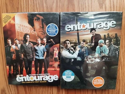 ENTOURAGE Complete Seasons 1 and 2 on DVD 2005 5-Disc Set BRAND NEW and SEALED! - Image 1 of 4