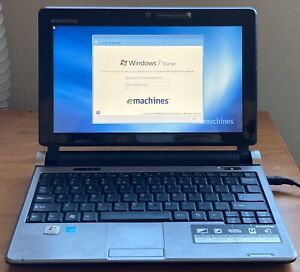Emachines em250 KAV60 10.1" Windows 7 Laptop N270 Intel CPU 1GB 250GB Webcam