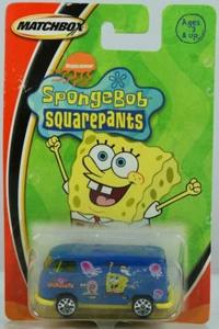 Matchbox Spongebob VW Volkswagen Van Blue Nickelodeon MBX 2003 - Picture 1 of 6