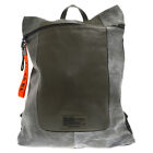 DIESEL L-TOLLE BACK 2WAY LEATHER BACKPACK KHAKI Used