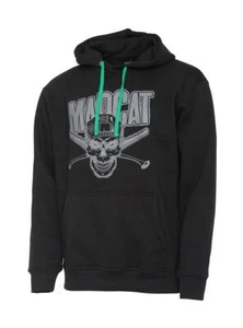 MadCat Crâne à Capuche Gr. L Noir Pull à Capuche Sweat Pêche au Silure - Photo 1/1