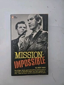MISSION: IMPOSSIBLE John Tiger POPULAR LIBRARY Espionage Tv Tie-In PB - Picture 1 of 8