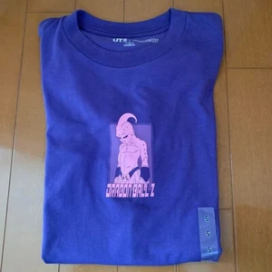 S(JPN) size UNIQLO Dragon Ball UT Majin Buu T-shirt Purple from Japan Rare - Picture 1 of 5