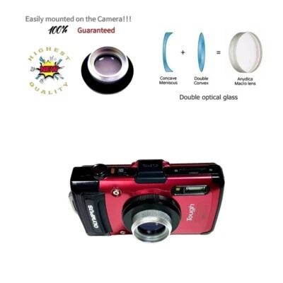 Macro lens SDA-M320 for Olympus Tough series TG7/6/5/4/3/2/1 - Image 1 of 4