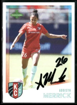 Signed 2023 Parkside NWSL Collection #219 Addisyn Merrick IP Auto - Image 1 of 2