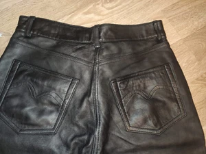 Max USA America Vintage leather women pants L size - Picture 1 of 15