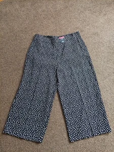 LADIES CROP WIDE LEG TROUSERS - SIZE 18 - MARKS & SPENCER - NWT - Picture 1 of 3