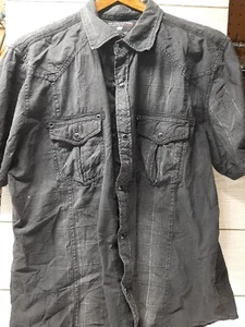 Pop Icon mens button up Pearl Snap shirt The Buckle Exclusive Size XL - Picture 1 of 7