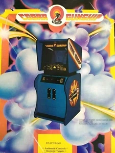 Meadows Cobra Gunship Arcade FLYER Original Video Game 1976 Retro Paper Artwork - Picture 1 of 4