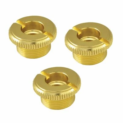 QTX Microphone Holder and Stand Thread Adaptor 3/8” TO 5/8” [3 PACK]