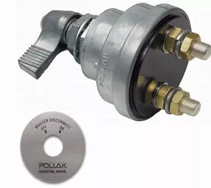 RV Trailer Battery Disconnect Switch 180A SPST Lever Pollak 51-902 ON-OFF - Picture 1 of 2