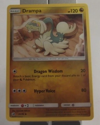 103PK51 - Drampa - 51/70 - Dragon Majesty - Uncommon - NM - Image 1 of 2