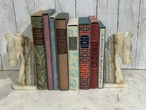 Lot of 8 Heritage Press w/Slipcover Ivanhoe Two Three Plays Jungle Book Maggie + - Foto 1 di 24