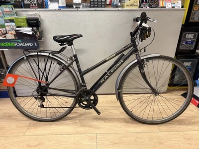 Used Raleigh Pioneer Jaguar 700C Wheel 17" Frame Black/Purple Commute Retro Bike - Image 1 of 4