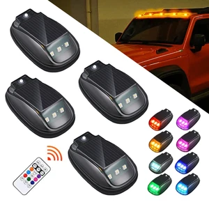 4X Auto Cab Lights Dach Lampen Leuchten Für LKW KFZ Cab Fahrerhaus lauflichter - Picture 1 of 16
