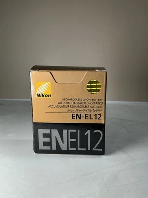 Batería Nikon OEM EN-EL12 para Coolpix S70, S80, S1000, S1100 S9900, S9700, AW120, Foto 1 de 2
