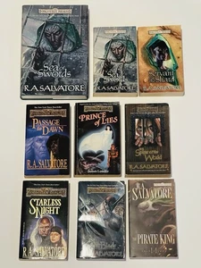 Forgotten Realms R.A Salvatore 8 Paperback 1 Hardback Lot 9 Total - Bild 1 von 5