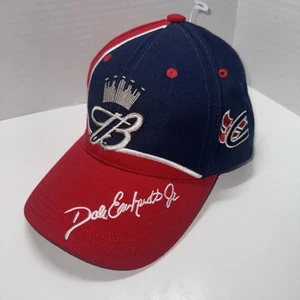 Dale Earnhardt Jr #8 Budweiser Mütze NASCAR Pit Cap Bier Strapback Adj - Bild 1 von 17