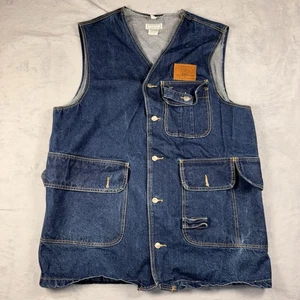 Vintage Made In USA Guess Jeans Jeans Weste Herren Größe XL - Bild 1 von 10